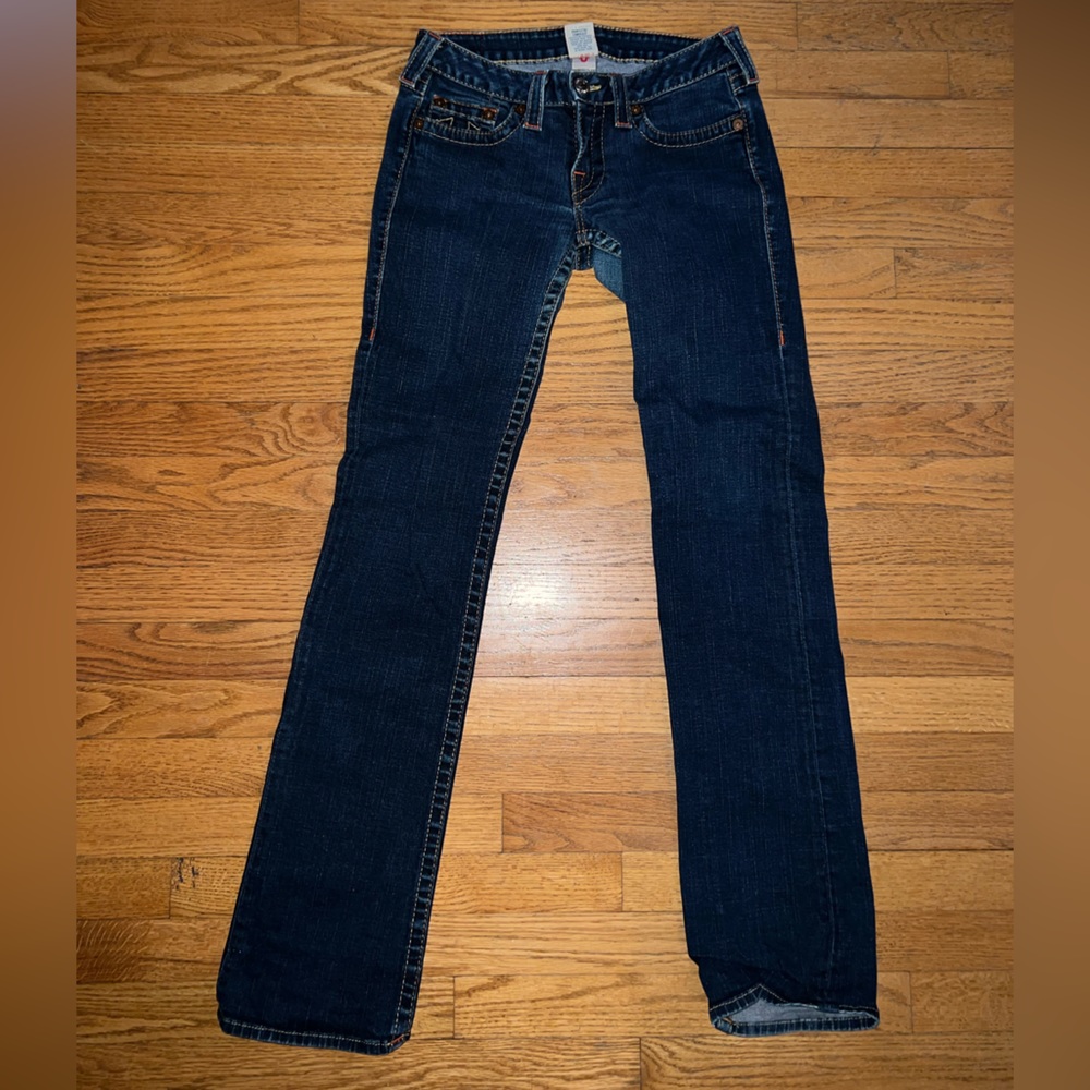 True Religion Boot Cut Dark Wash 28
